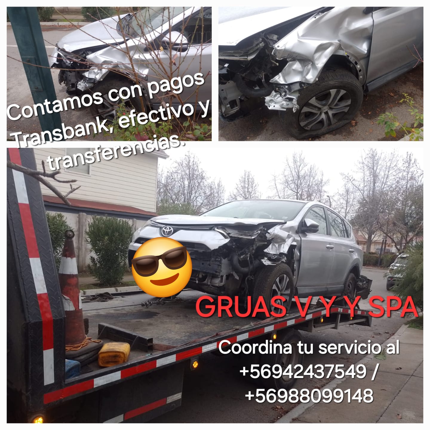 Grúa en Colina, Santiago, Disponible, Rescate - Grúas V y V