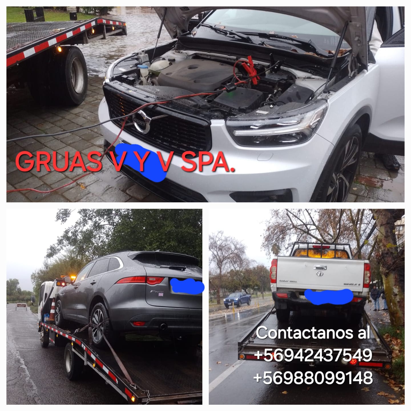 Grúa en Colina, Santiago, Disponible, Rescate - Grúas V y V