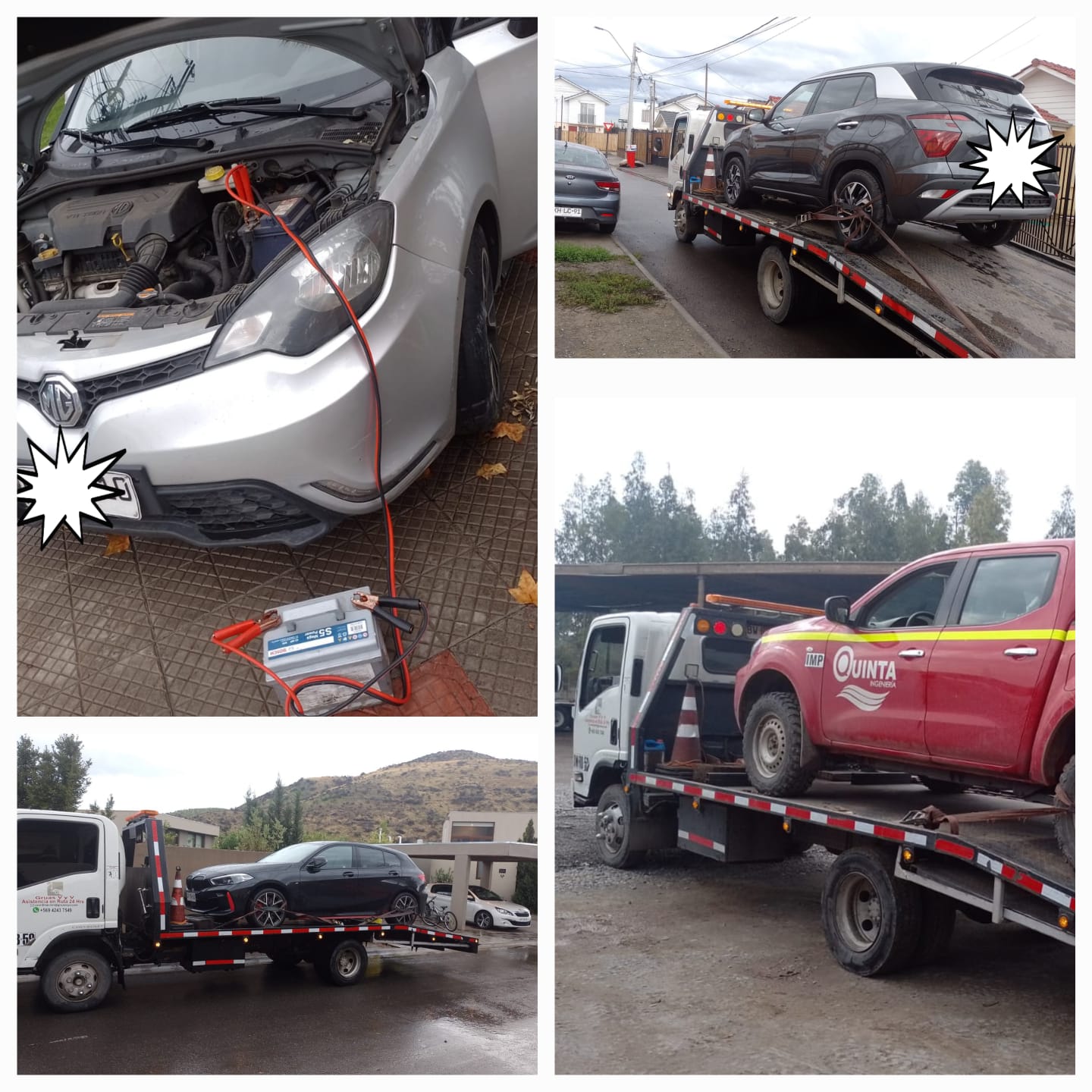 Grúa en Colina, Santiago, Disponible, Rescate - Grúas V y V