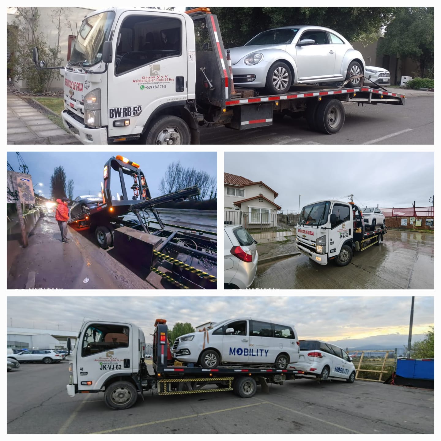 Grúa en Colina, Santiago, Disponible, Rescate - Grúas V y V