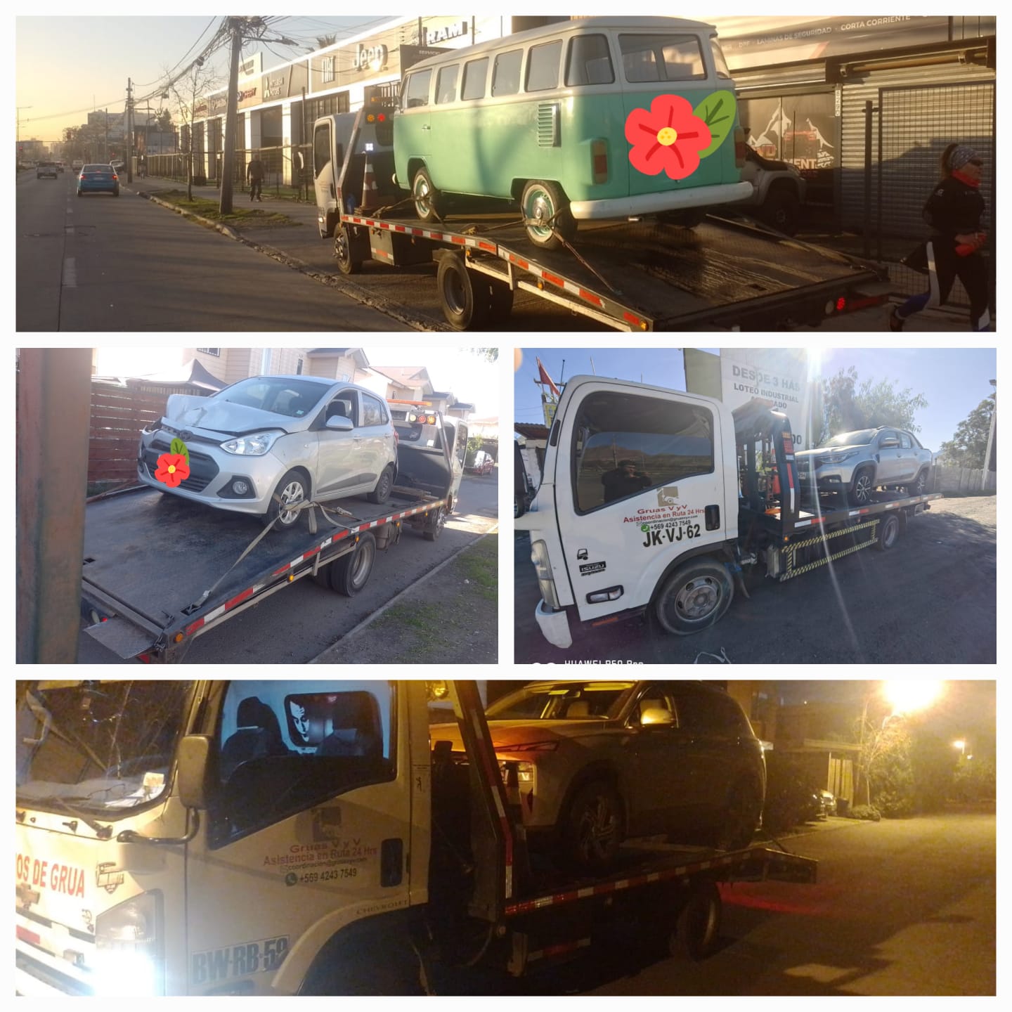 Grúa en Colina, Santiago, Disponible, Rescate - Grúas V y V